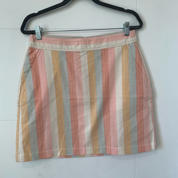 NWT LOFT Striped Skirt - Picture 1 of 3